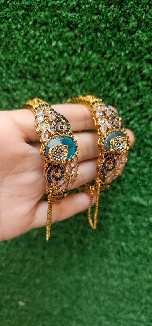 Handmade Blue Turkish Kangan - HASWEAR