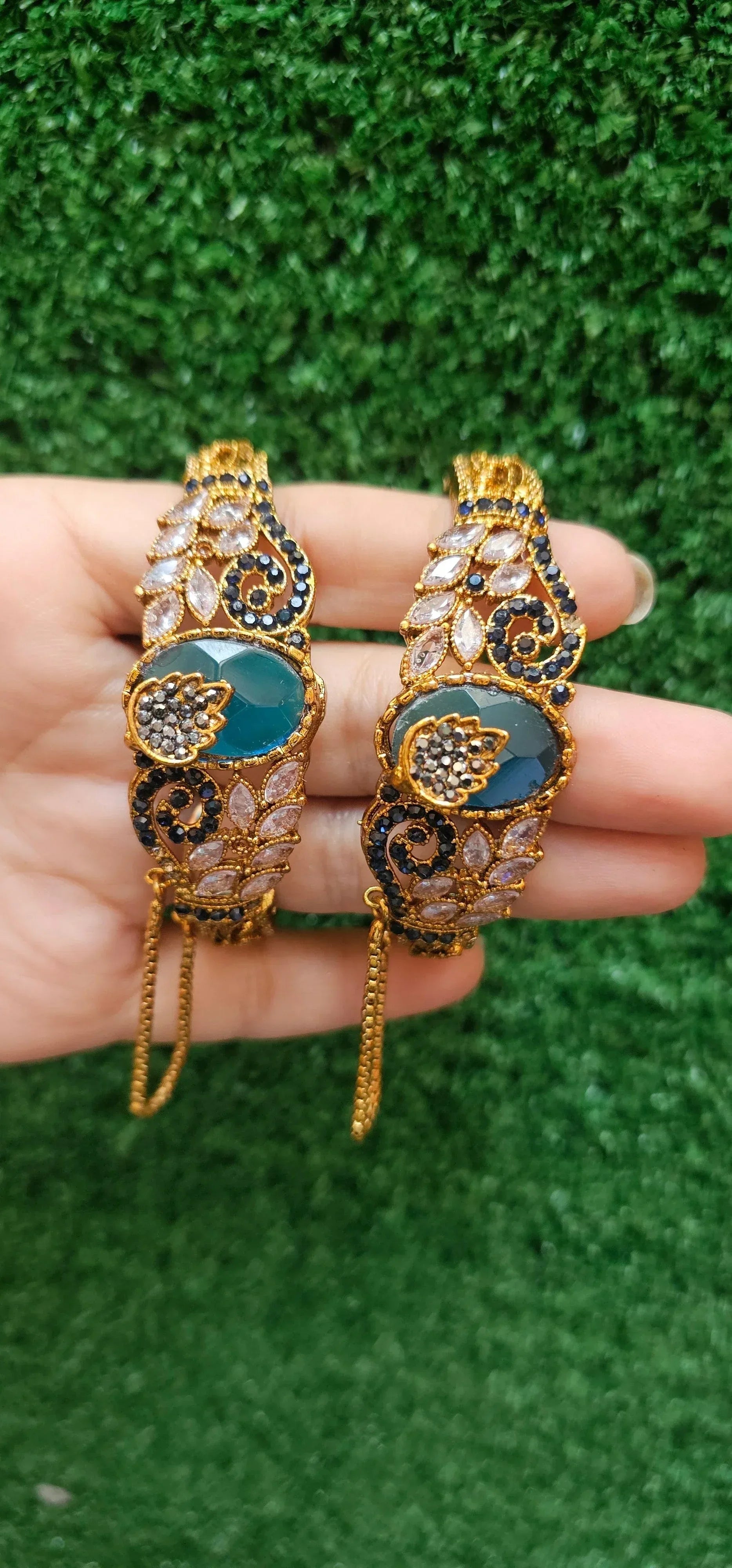 Handmade Blue Turkish Kangan - HASWEAR