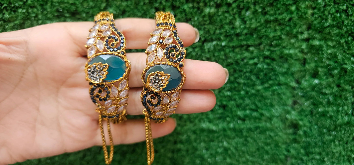 Handmade Blue Turkish Kangan - HASWEAR