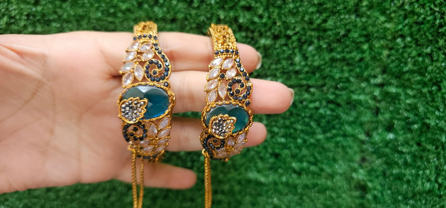 Handmade Blue Turkish Kangan - HASWEAR