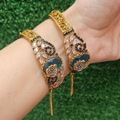 Handmade Blue Turkish Kangan - HASWEAR