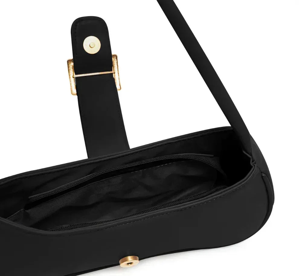 Ariana Black Tote Bag for Women - HASWEAR