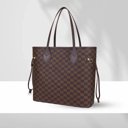 The Haswear Checkered Tote Black - HASWEAR