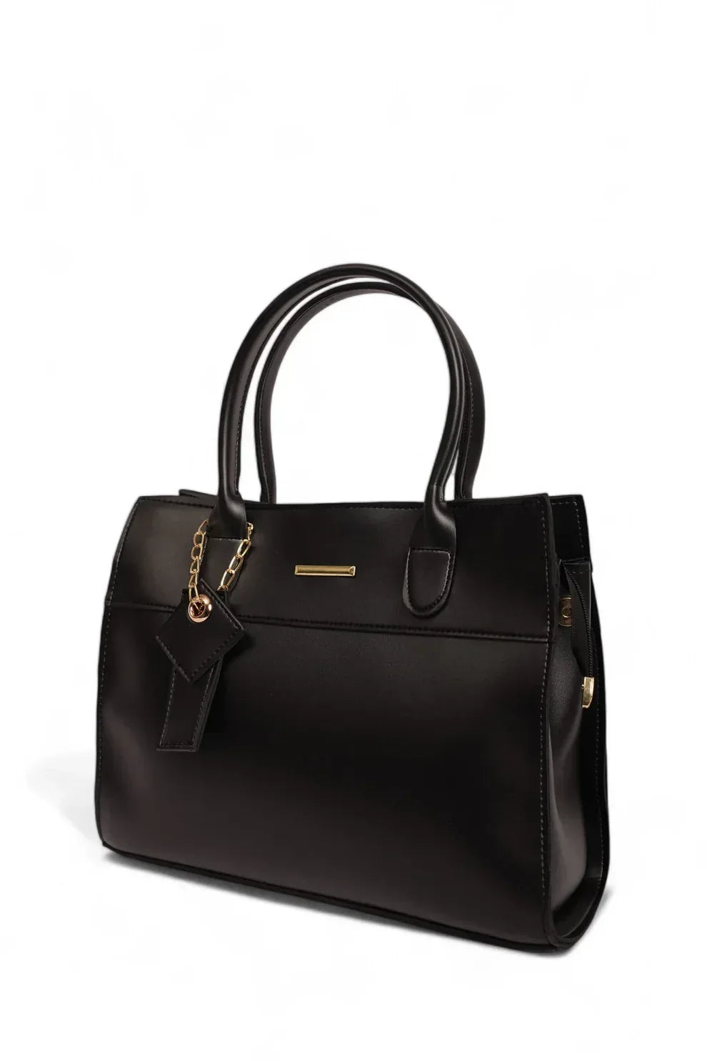 Modern Chic Brown Tote - HASWEAR