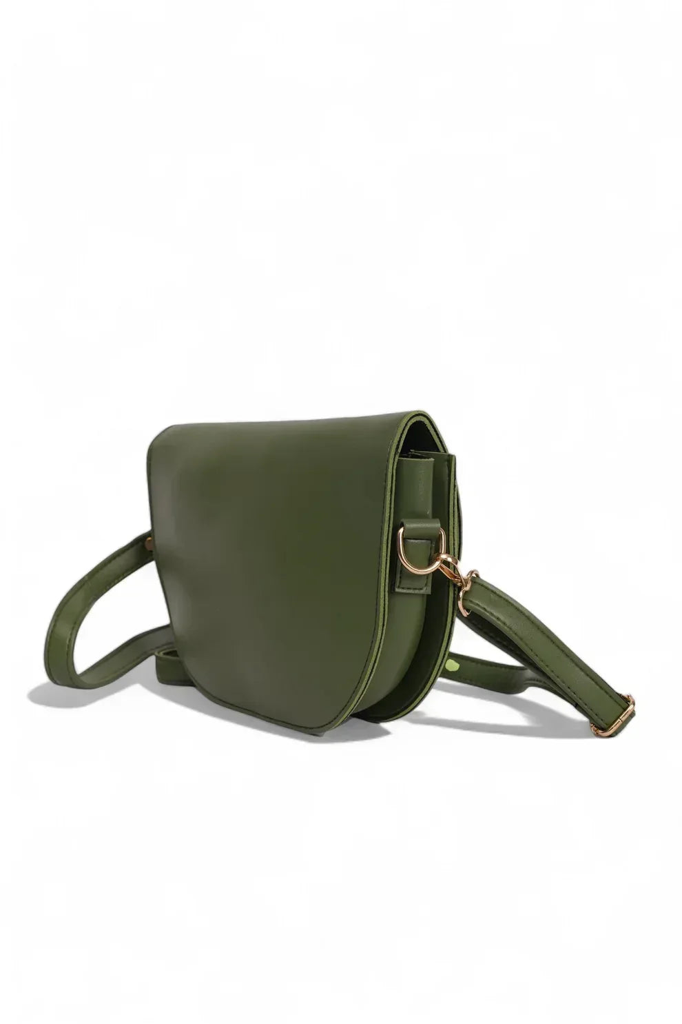 Chic Olive Dual Strap Bag - HASWEAR
