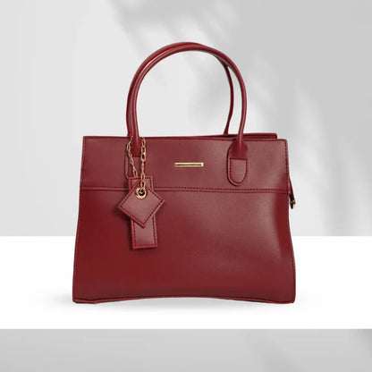 Modern Chic Brown Tote - HASWEAR